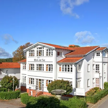 Апартаменты Haus Blick Zur See Fewo 04 - Mit Sauna- Und Schwimmbadnutzung Im Ahoi Sellin