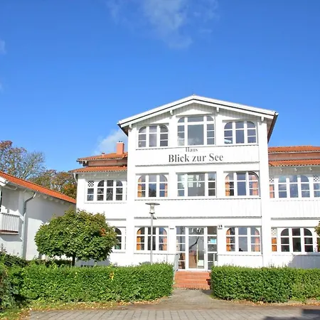 Апартаменты Haus Blick Zur See Fewo 04 - Mit Sauna- Und Schwimmbadnutzung Im Ahoi Sellin Гёрен